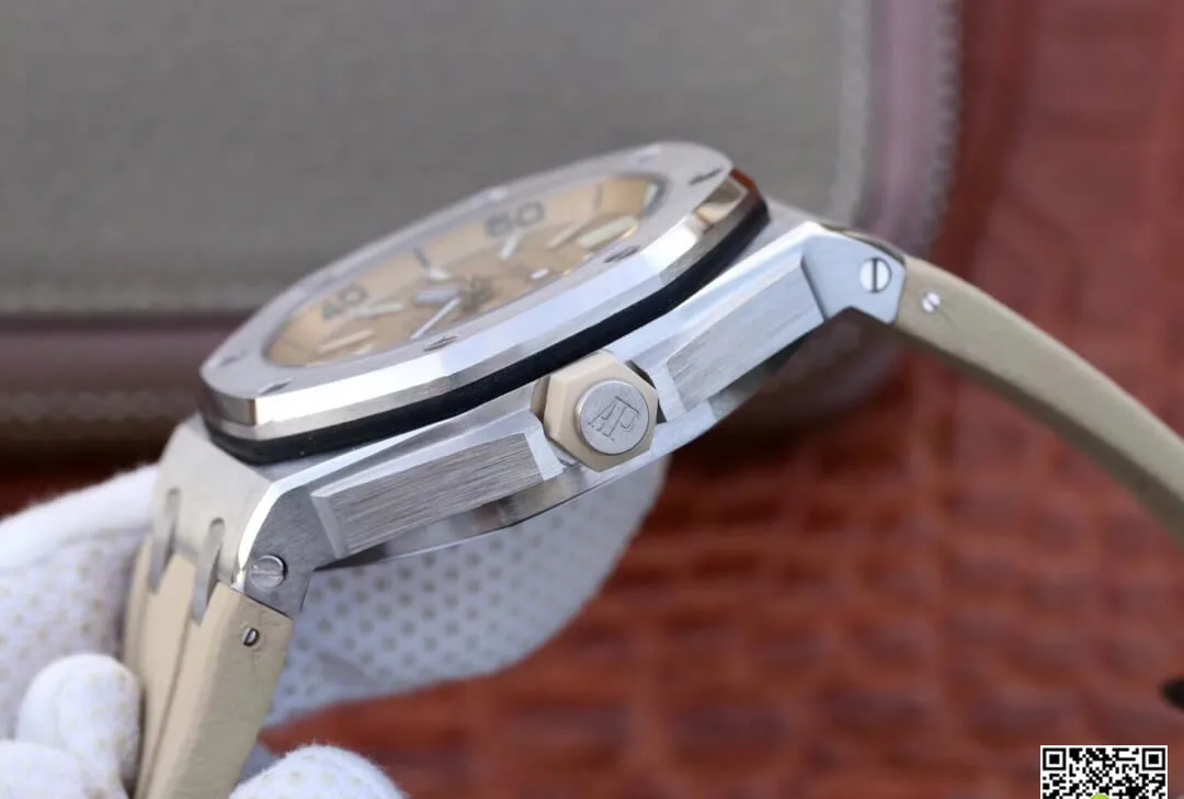 Audemars Piguet Royal Oak Offshore 15710ST.OO.A085CA.01 JF Factory 1:1 Best Edition Replica Watch Silver Strap